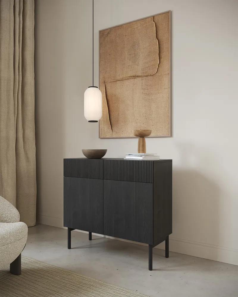 Takayo Byrå 100 cm - Svart - Products - Förvaring - Förvaringsmöbler - Byrå - Hallbyrå