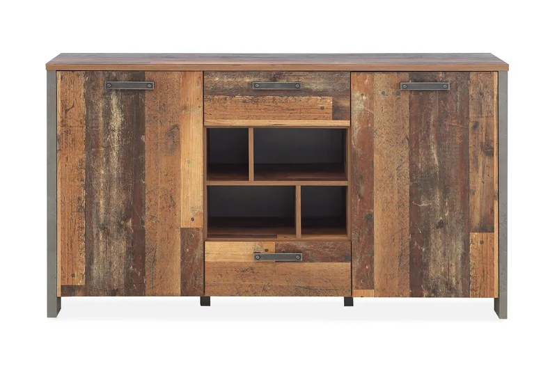 Cadle Byrå 156 cm - Brun/Grå - Products - Förvaring - Förvaringsmöbler - Byrå