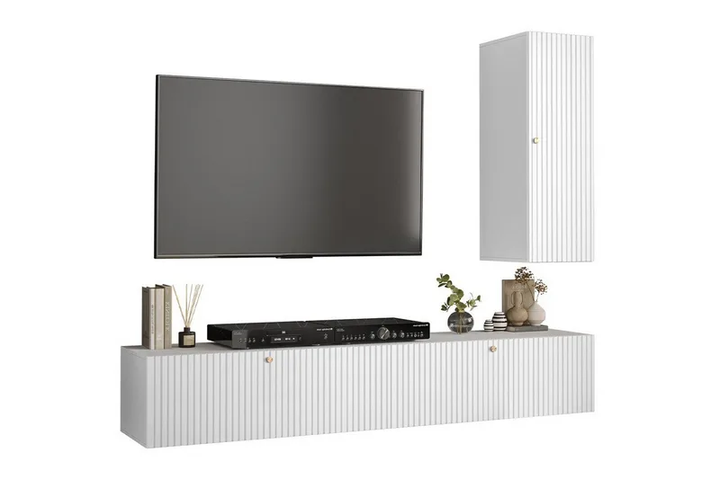 Dunvegan Möbelset För Vardagsrum White - Products - Förvaring - Förvaringsmöbler - Möbelset för vardagsrum