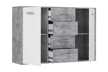 Haba Skänk 34x123 cm - Grå - Products - Förvaring - Förvaringsmöbler - Sideboard & skänk