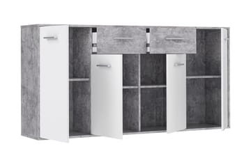 Haba Skänk 34x162 cm - Grå - Products - Förvaring - Förvaringsmöbler - Sideboard & skänk