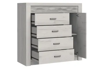 Indianapolis Skänk 109x42x104 cm - Mörk ask - Products - Förvaring - Förvaringsmöbler - Sideboard & skänk