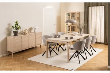 Sakie Skänk 180 cm - Vit - Products - Förvaring - Förvaringsmöbler - Sideboard & skänk