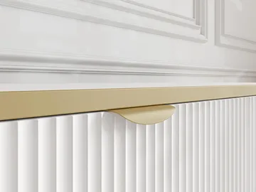 Salmor Skänk 135x42 cm - Vit - Products - Förvaring - Förvaringsmöbler - Sideboard & skänk