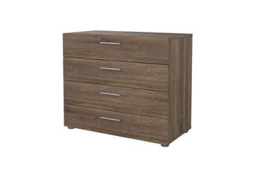 Suntia Byrå 80 cm, Gråfärgat trä