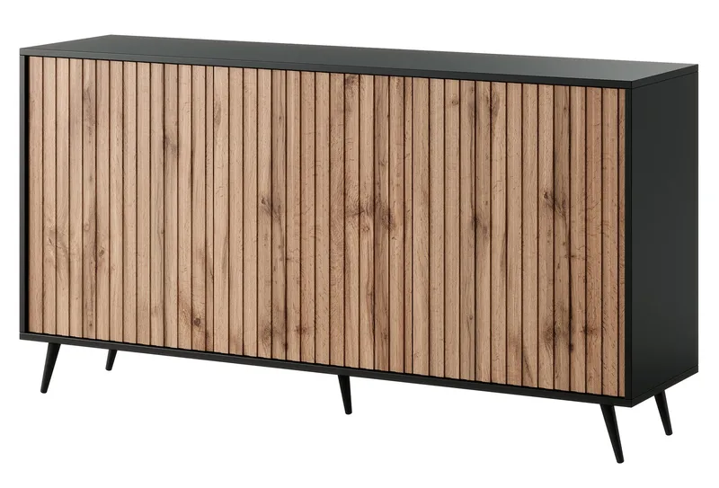 Tapas Byrå 154 cm, Svart