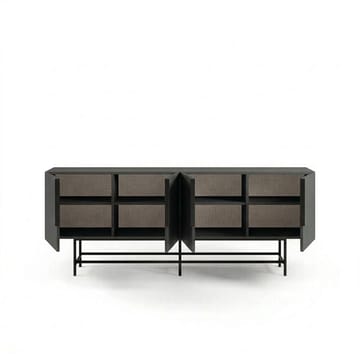 Truvia Konsol 200x77,9x40 cm - Antracit och svart - Products - Förvaring - Förvaringsmöbler - Sideboard & skänk