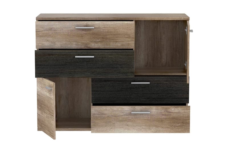 Waunifor Byrå 125 cm - Brun - Products - Förvaring - Förvaringsmöbler - Byrå