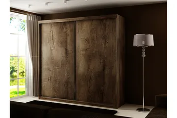 Dunkra Garderob LED-belysning RGB 200 cm - Mörk Ask - Products - Förvaring - Garderober & garderobssystem - Garderobsskåp