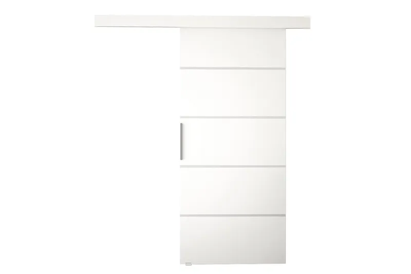 Skjutdörr ELVERUM LED-belysning - Vit - Products - Förvaring - Garderober & garderobssystem - Garderobsdörr - Skjutdörr garderob & walk-in closet