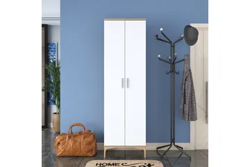 Lukkha Hallmöbel - Valnöt/Vit - Products - Förvaring - Garderober & garderobssystem - Garderobsinredning - Backstativ