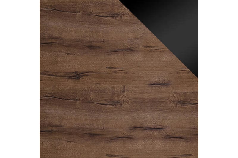 Najera Garderob 150 cm - Ek/Svart Högglans - Products - Förvaring - Garderober & garderobssystem - Garderobsskåp