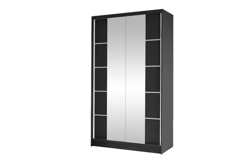 Glenmore Garderob m. Spegel Black