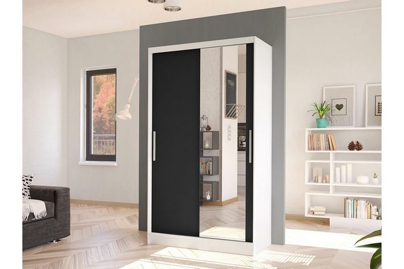 Glenmore Garderob m. Spegel White - Products - Förvaring - Garderober & garderobssystem