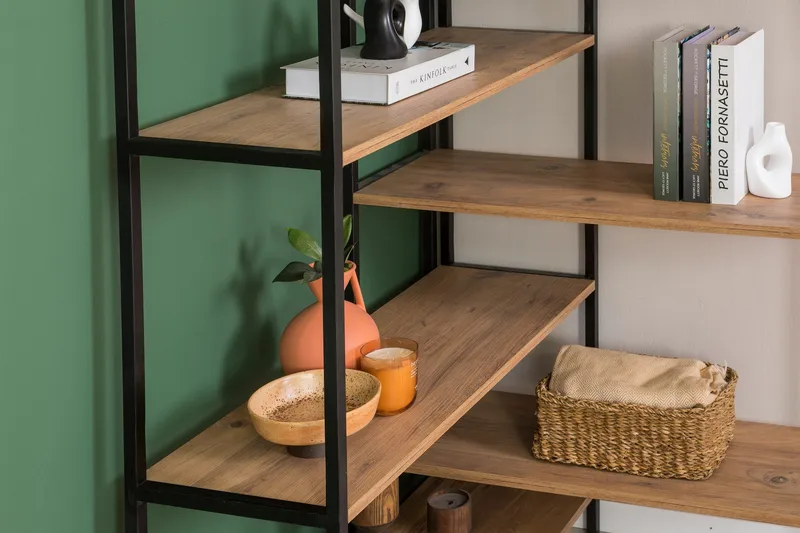 Edra Bokhylla 94 cm - Brun/Svart - Products - Förvaring - Hylla - Bokhylla