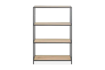 Hasslevik Bokhylla 77x114 cm - Vildek/Svart - Products - Förvaring - Hylla - Bokhylla