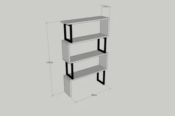 Kalune Bokhylla - Valnöt - Products - Förvaring - Hylla - Bokhylla