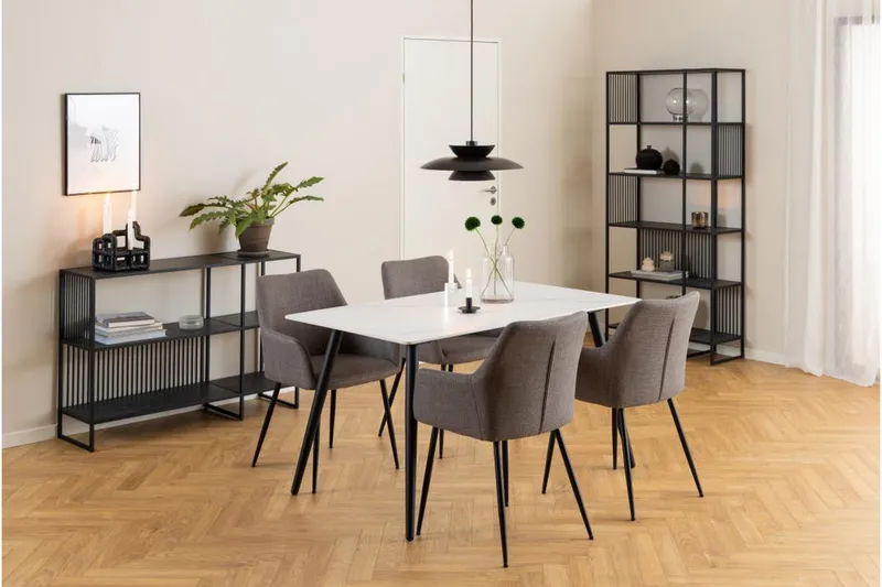 Saklani Bokhylla 85 cm - Svart - Products - Förvaring - Hylla - Bokhylla