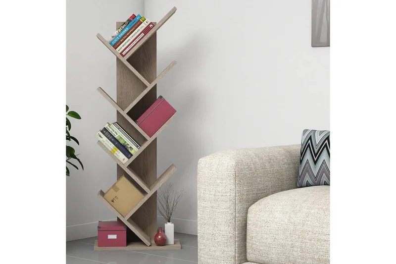 Spearin Bokhylla 46 cm - Valnöt - Products - Förvaring - Hylla - Bokhylla