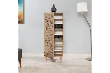 Brokind Skoskåp 50 cm - Brun/Mönstrad - Products - Förvaring - Skåp - Förvaringsskåp