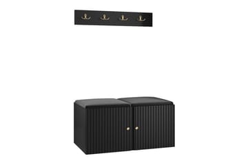 Dunvegan Highboard Black - Products - Förvaring - Skåp - Förvaringsskåp