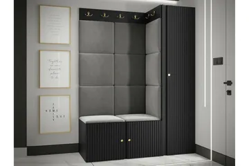 Dunvegan Highboard Black - Products - Förvaring - Skåp - Förvaringsskåp