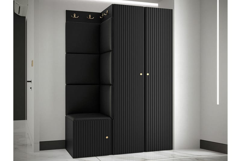 Dunvegan Highboard Black - Products - Förvaring - Skåp - Förvaringsskåp