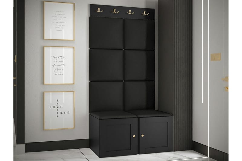 Dunvegan Highboard Black - Products - Förvaring - Skåp - Förvaringsskåp