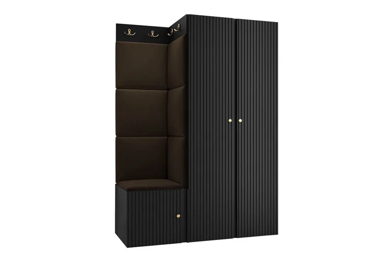 Dunvegan Highboard - Svart - Products - Förvaring - Skåp - Förvaringsskåp