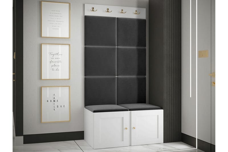 Dunvegan Highboard White - Products - Förvaring - Skåp - Förvaringsskåp