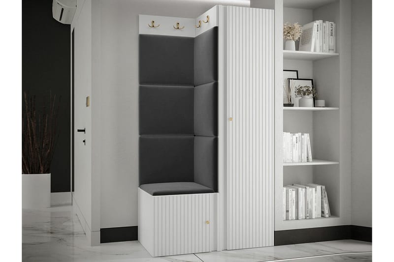 Dunvegan Highboard White - Products - Förvaring - Skåp - Förvaringsskåp