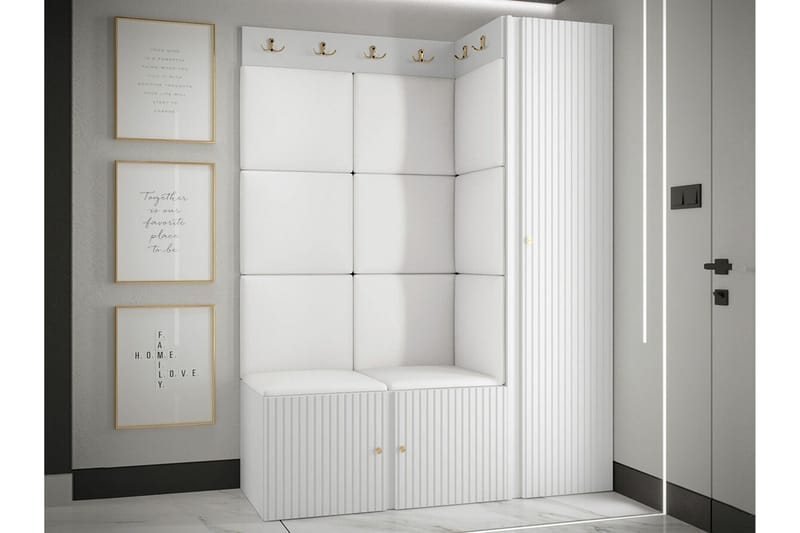 Dunvegan Highboard White - Products - Förvaring - Skåp - Förvaringsskåp