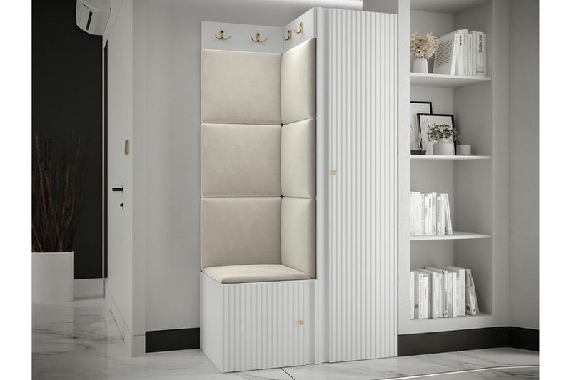 Dunvegan Highboard White - Products - Förvaring - Skåp - Förvaringsskåp