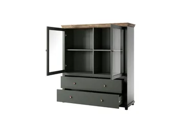 Ivreri Highboard 42x126 cm - Khaki/Natur - Products - Förvaring - Skåp - Förvaringsskåp