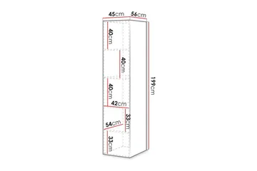 Juniskär Highboard - Vit - Products - Förvaring - Skåp - Förvaringsskåp