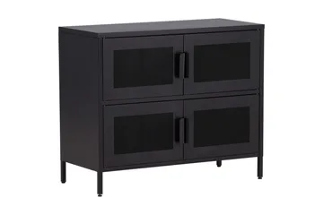 Nett Skåpsbyrå 90x40x75 cm - Svart - Products - Förvaring - Skåp - Förvaringsskåp