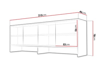 Rauk Highboard - Vit - Products - Förvaring - Skåp - Förvaringsskåp
