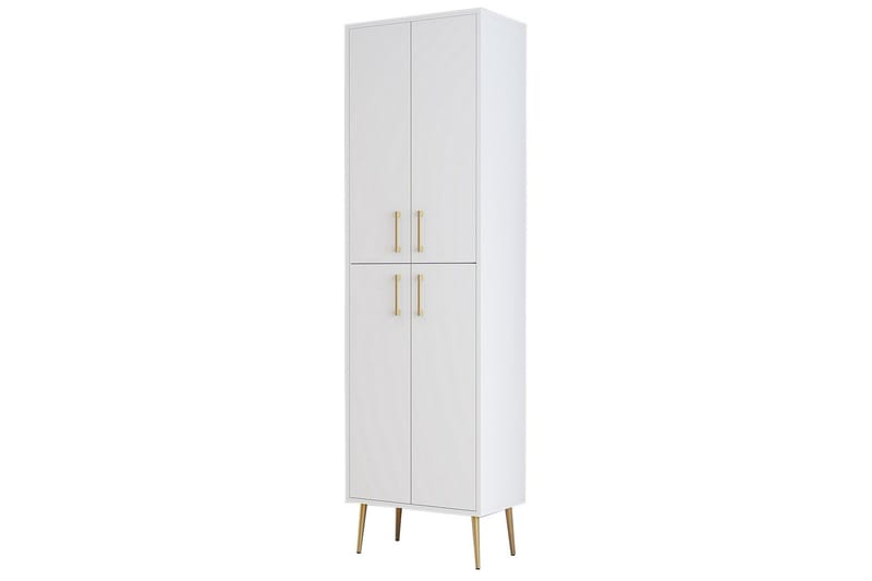 Retzow Highboard - Guld/Vit - Products - Förvaring - Skåp - Förvaringsskåp