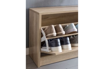 Mosbarger Skohylla 80x24 cm - Trä/natur - Products - Förvaring - Skoförvaring - Skohylla & skoställ