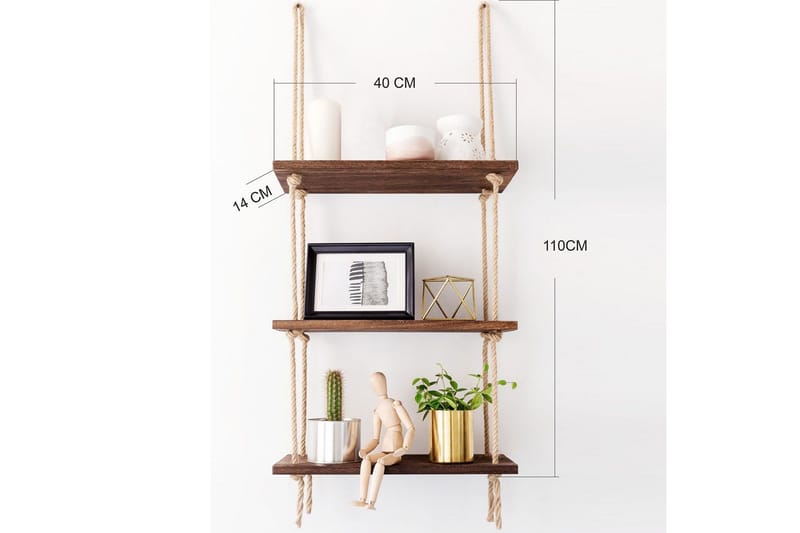 Evila Rephylla Trä - Trä - Products - Förvaring - Småförvaring - Väggförvaring