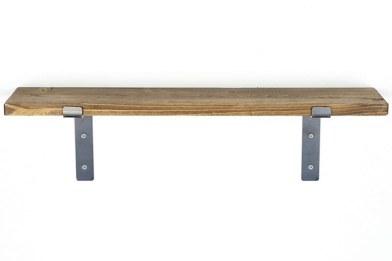 Lilamae Vägghylla 60 cm - Svart/Valnöt - Products - Förvaring - Småförvaring - Väggförvaring