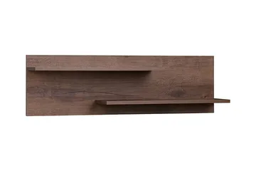 Najera Vägghylla 100 cm - Valnötsbrun - Products - Förvaring - Småförvaring - Väggförvaring