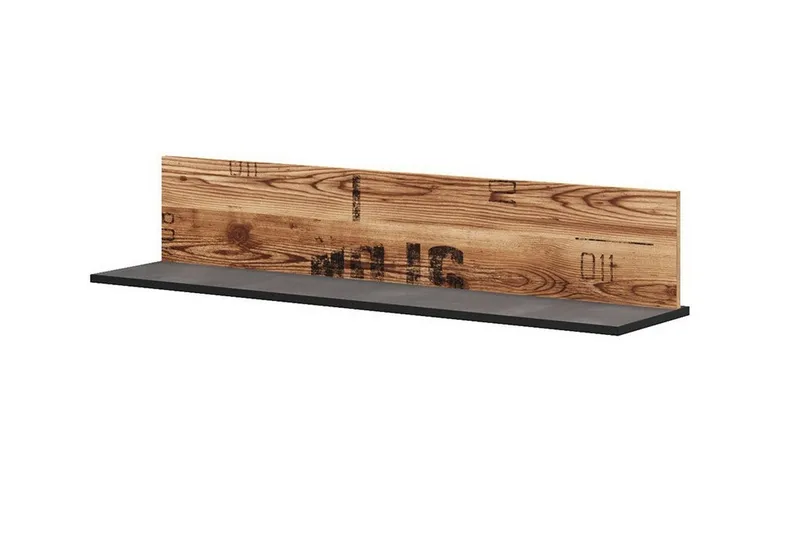 Rathmore Vägghylla 110x22 cm, Grå