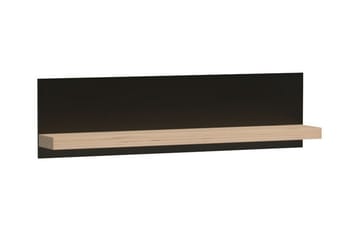 Rosehall Vägghylla 120x18 cm Black - Products - Förvaring - Småförvaring - Väggförvaring