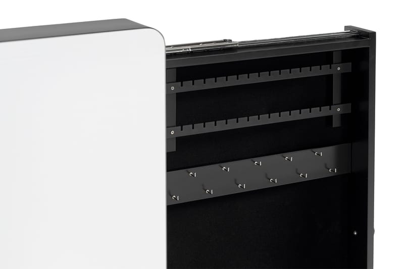 Rogue Smyckesskåp med Spegel - Vit - Products - Förvaring - Småförvaring - Smyckesförvaring - Smyckesställ & smyckesskrin