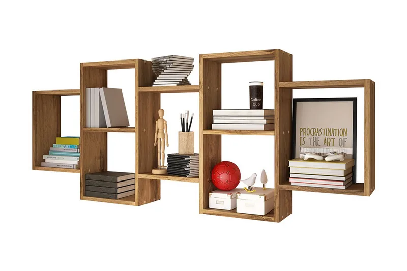 Triorana Hylla 161 cm, Natur