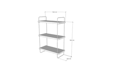 Vägghylla 20x40 cm - Natur - Products - Förvaring - Småförvaring - Väggförvaring