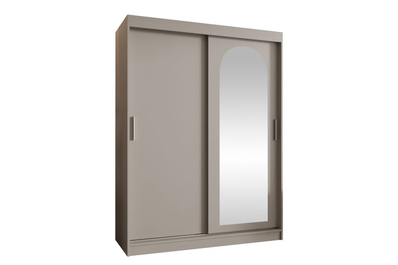 Tallmo Garderob m. Spegel 150x200 cm - Brun - Products - Förvaring - Garderober & garderobssystem