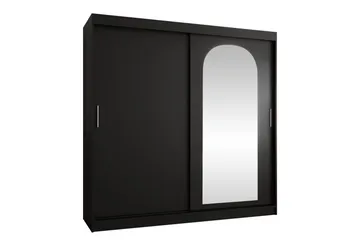 Tallmo Garderob m. Spegel 200x200 cm