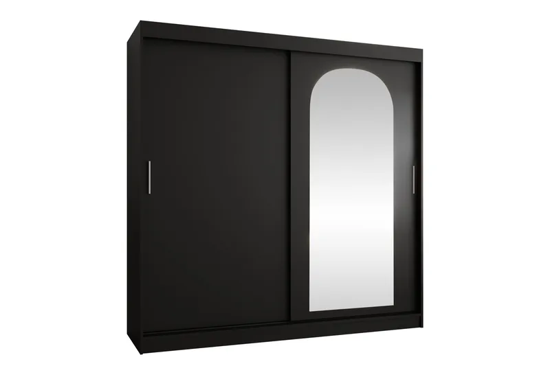 Tallmo Garderob m. Spegel 200x200 cm - Brun/Beige - Products - Förvaring - Garderober & garderobssystem